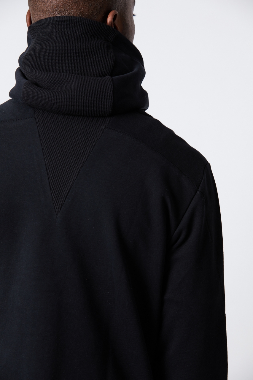 【関税込み】thom/krom ブラック M SJ 645 フーディ 242974M202000_1.jpg
