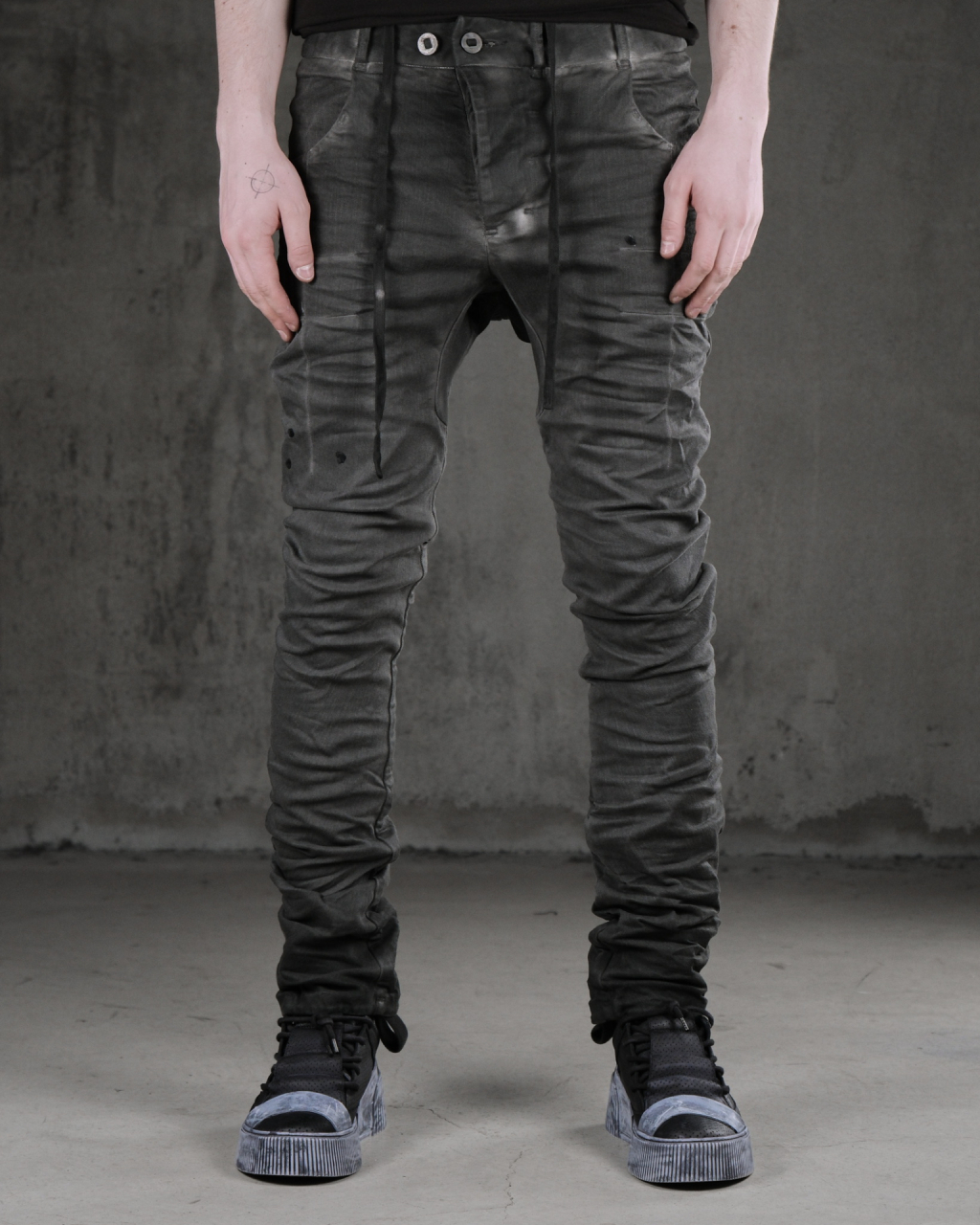 faded dark grey